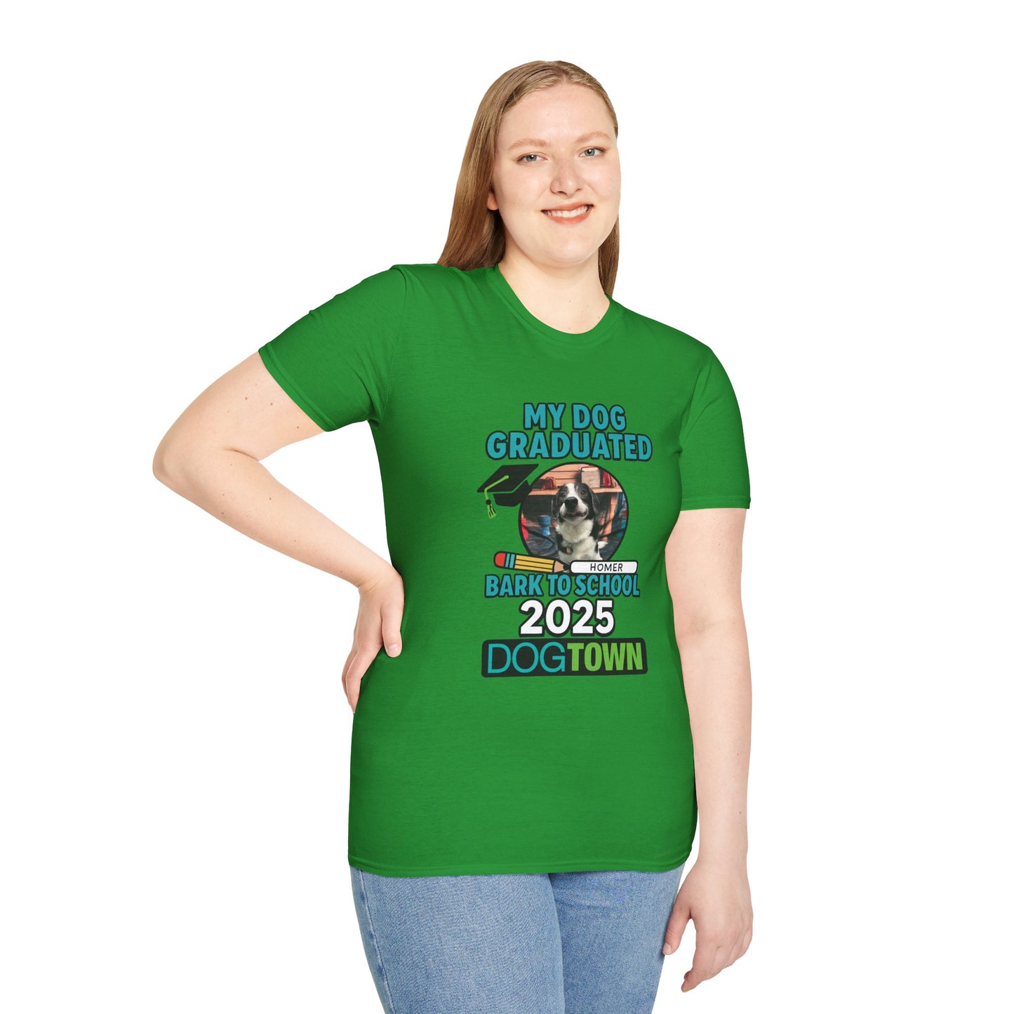 Bark to School 2025 - Unisex T-Shirt (Homer)