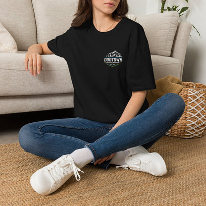 Weekend Warrior Dog T-Shirt — Australian Shepherd Badge Graphic