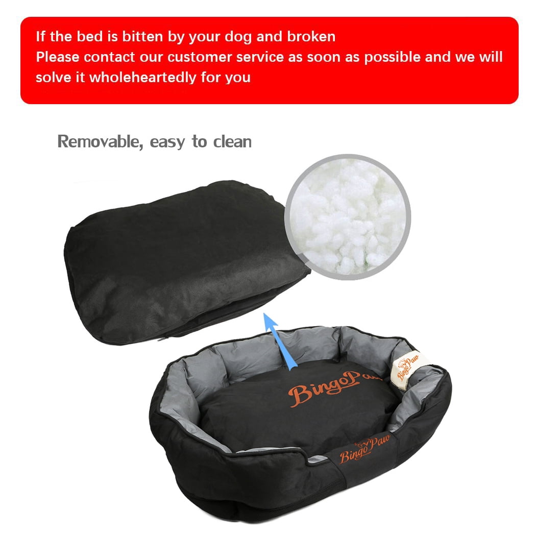 Orthopedic Sofa Couch Dog Bed Pillow Soft Bed Kennel Pet Basket for Dogs & Cats Jumbo