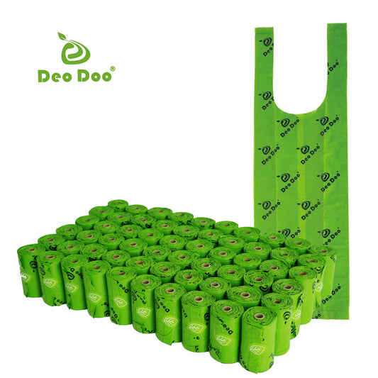 Deodoo Biodegradable Dog Poop Bags Bulk Biobase Scented Poo Bag