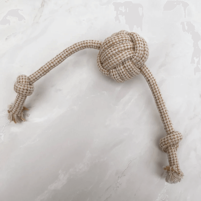 Natural Hemp Rope Dog Toys – by Furry Tails