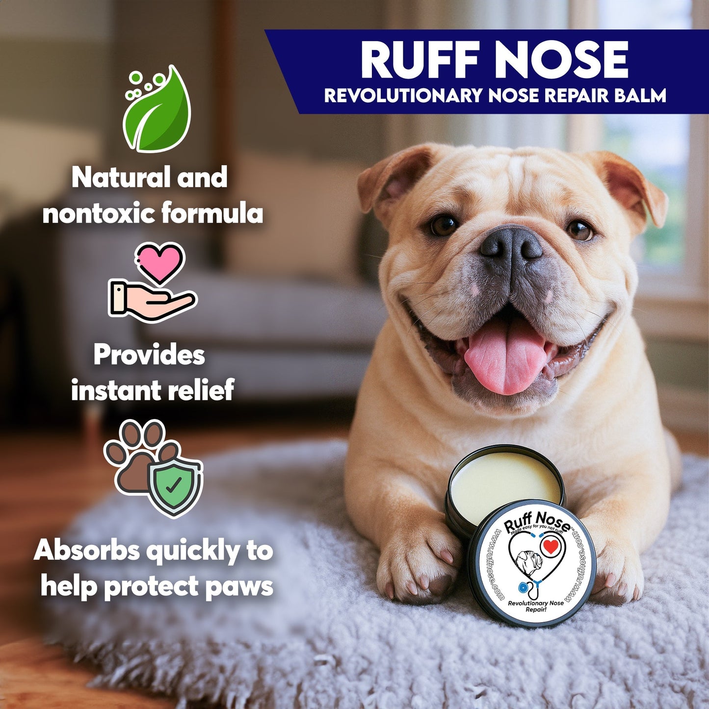 Ruff Nose Pet Nose Repair Balm