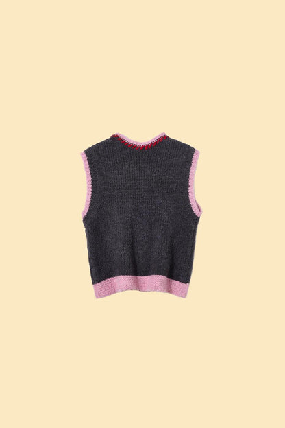 Cherries on Top Knit Vest