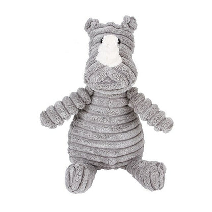Pet Dog Molar Toy Vent Training Corduroy Monkey Pig Voice Plush Toy