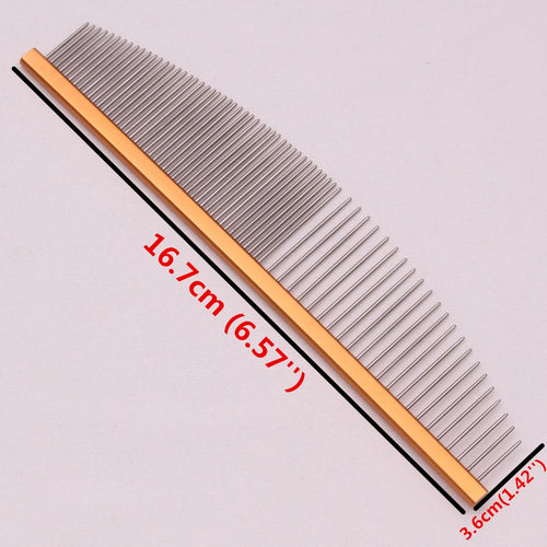 Dog Grooming Combs Aluminum Alloy