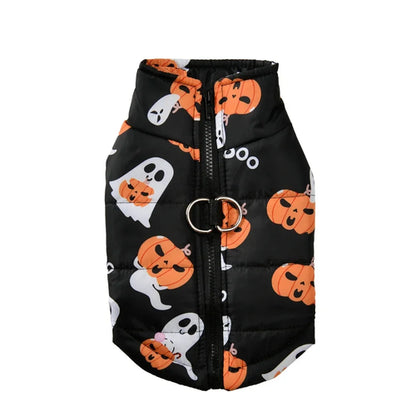 Halloween Dog  Autumn Winter Warm Jacket