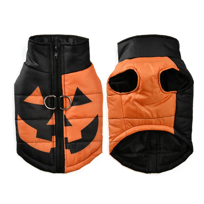 Halloween Dog  Autumn Winter Warm Jacket