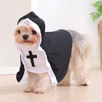 Halloween Dog Nun Costume