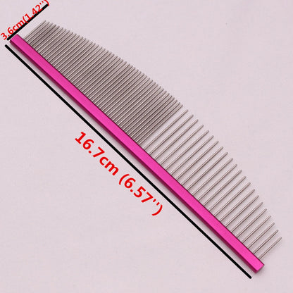Dog Grooming Combs Aluminum Alloy