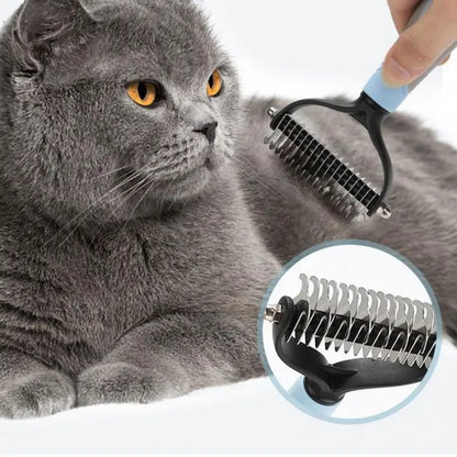 Professional Dog or Cat Hair Removal Comb Brush for Shedding