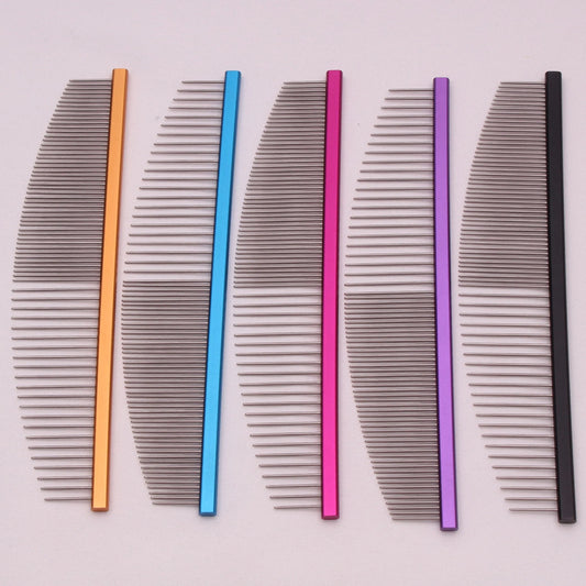 Dog Grooming Combs Aluminum Alloy