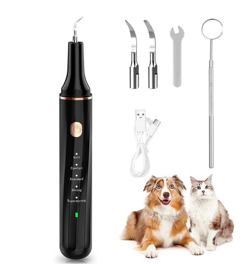 Ultrasonic Portable Electric Dog Toothbrush Professional Plaque