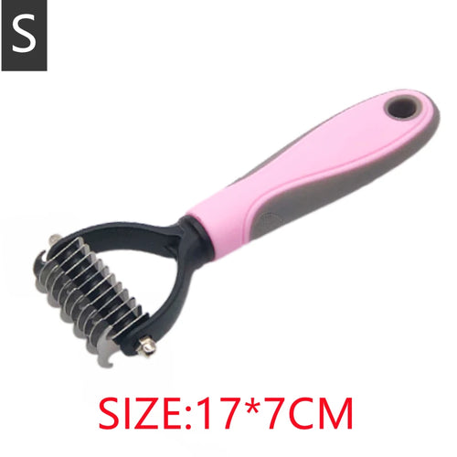 Professional Dog or Cat Hair Removal Comb Brush for Shedding