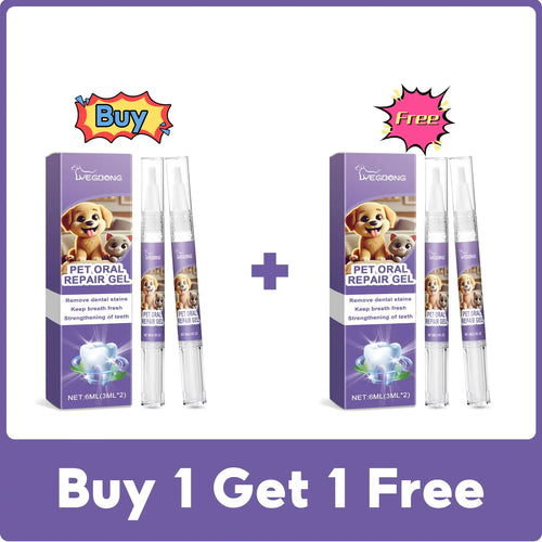 12pcs Pet Toothbrush Pen Dental Stain Cleaning Tartar Remover