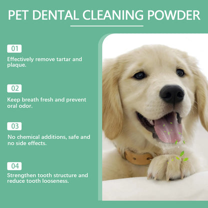 Powder For Dogs Teeth Prevents Tartar Eliminates Oral Odors Plaque