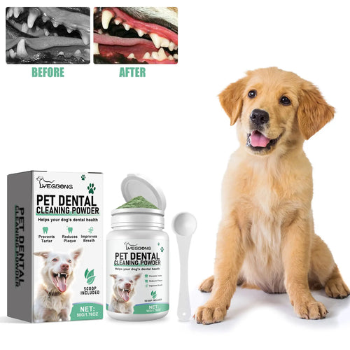 Powder For Dogs Teeth Prevents Tartar Eliminates Oral Odors Plaque