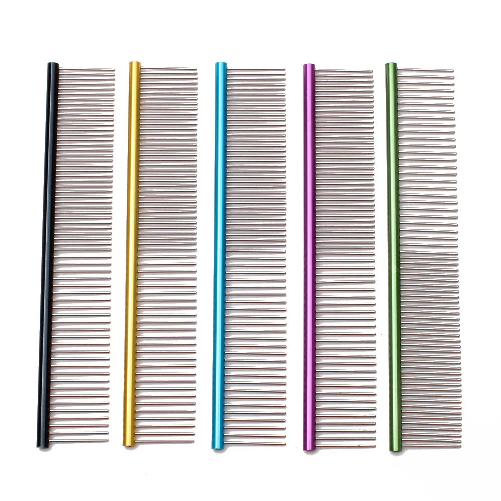 Dog Grooming Combs Aluminum Alloy