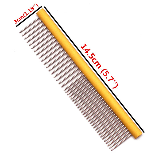 Dog Grooming Combs Aluminum Alloy