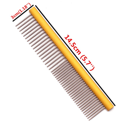 Dog Grooming Combs Aluminum Alloy
