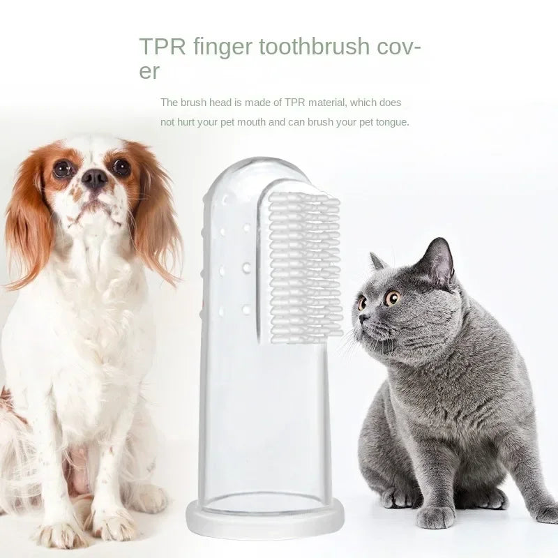 Pet Toothpaste Kit - Dental Care Set for Dogs & Cats, Teeth Cleaning