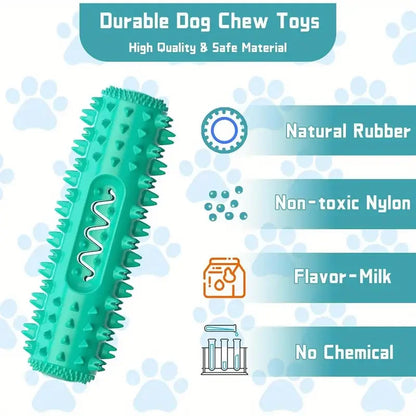 Vet-Approved Dental Chew Stick - 3-in-1 Cooling Toothbrush Toy for