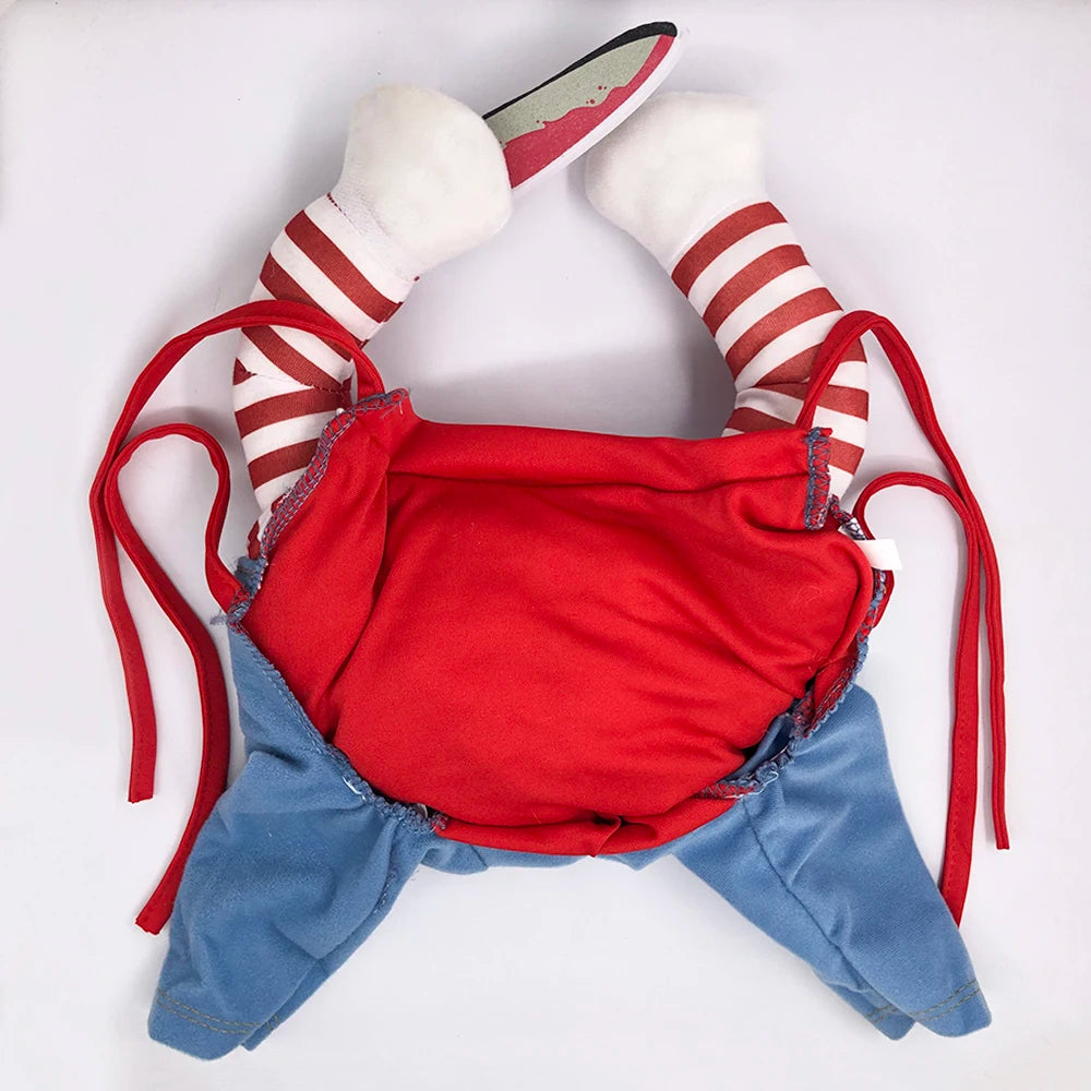 Halloween Funny Dog Clothes for Small Medium Dogs Cats Party Dressed