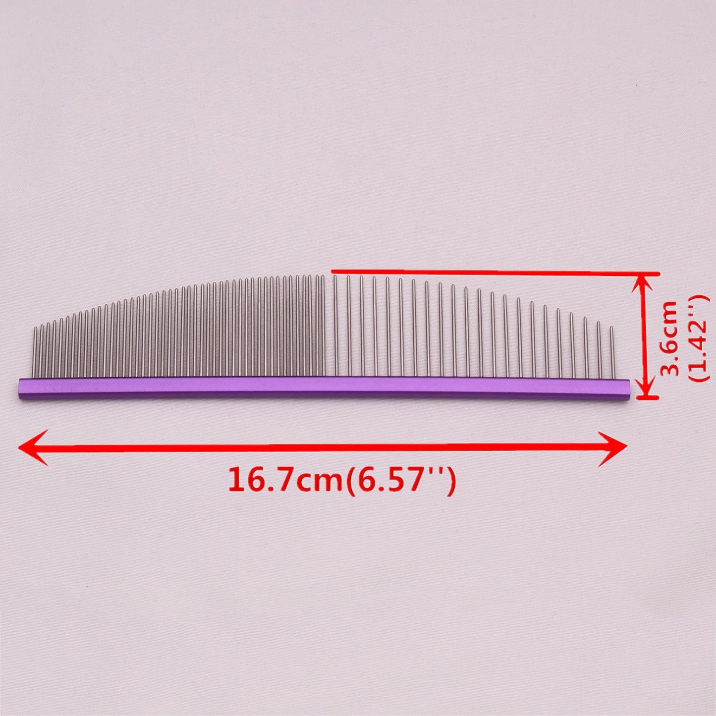 Dog Grooming Combs Aluminum Alloy