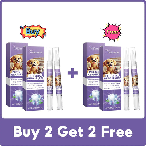 12pcs Pet Toothbrush Pen Dental Stain Cleaning Tartar Remover