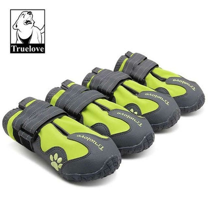 Truelove Dog Shoes Waterproof Anti-slip Rain Boots Warm Snow