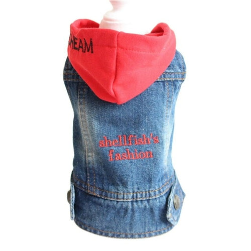 Jeans Jacket Dog Coat Clothes | Clothes Dog Denim Jacket | Chihuahua