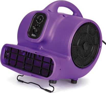 Blue Force Air Dryer with Cage – 3 Speeds up to 2,000 CFM, 0.33 HP