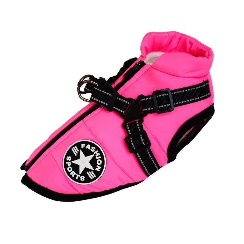 Winter Reflective Dog Harness Vest