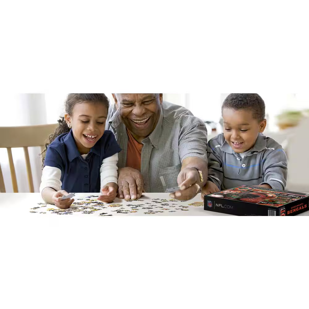 NFL Cincinnati Bengals Retro Series Puzzle (500-Pieces)