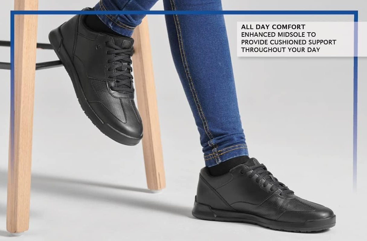 Women'S Slip-Resistant Work Sneakers – Comfortable, Non-Slip Shoes for Women in Healthcare, Food Service & Retail - Liberty