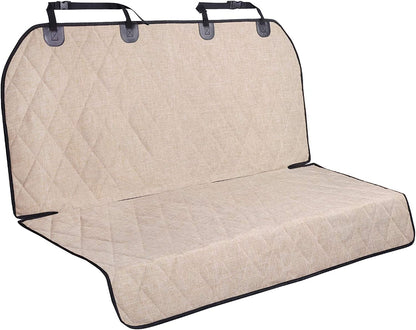 Car Seat Cover for Dogs, Heather Khaki, 46" L * 52" W