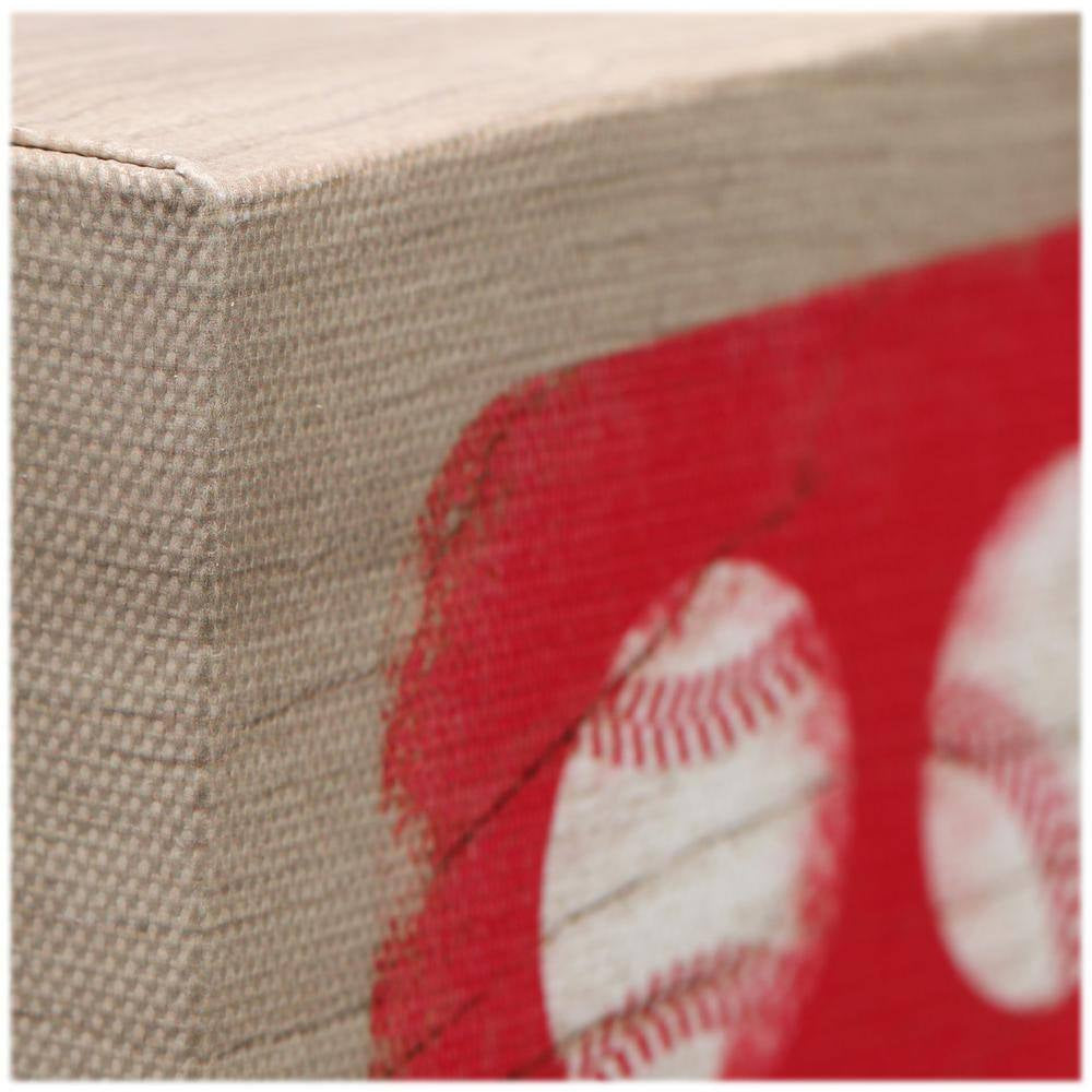 Cincinnati Reds Canvas Flag Wall Art