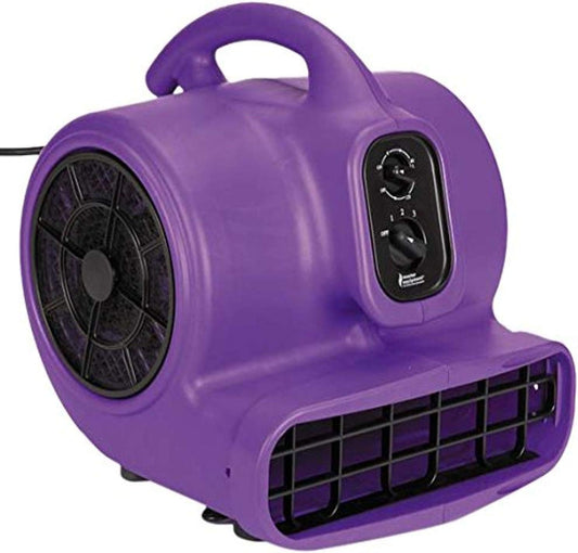 Blue Force Air Dryer with Cage – 3 Speeds up to 2,000 CFM, 0.33 HP