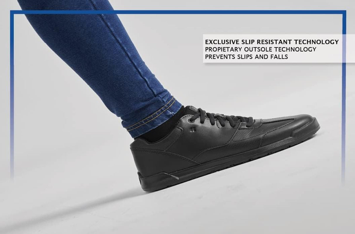 Women'S Slip-Resistant Work Sneakers – Comfortable, Non-Slip Shoes for Women in Healthcare, Food Service & Retail - Liberty