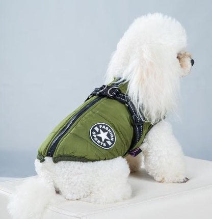 Winter Reflective Dog Harness Vest