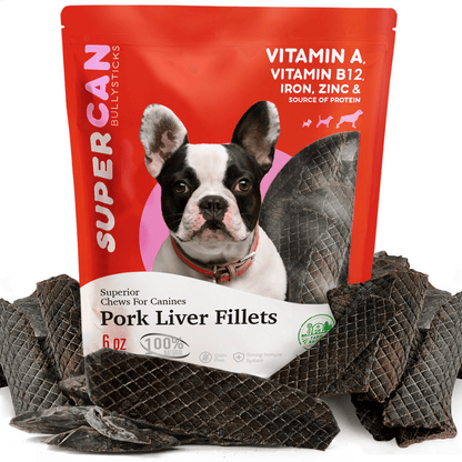Super Foods Porky Liver Fillets 6oz