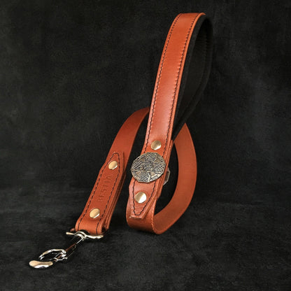 The "Maximus Silver" leash by Bestia