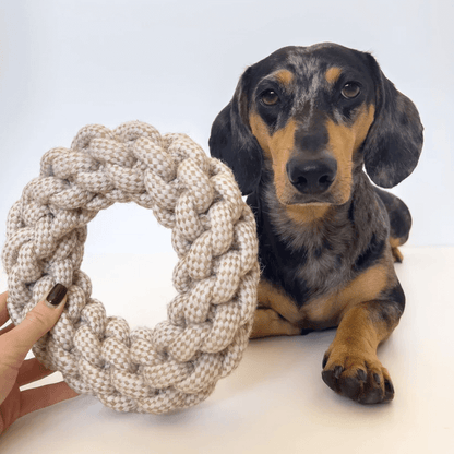 Natural Hemp Rope Dog Toys – by Furry Tails